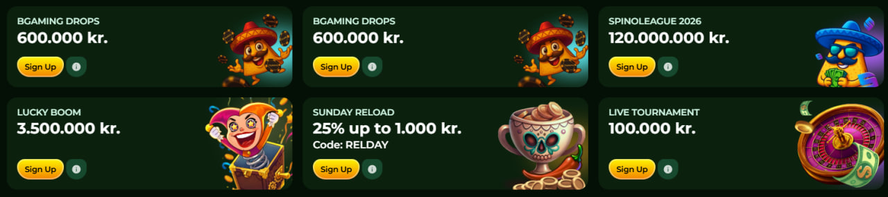 Oferte periodice pentru jucătorii cu cont activ pe Casinacho
